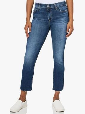 AG Mari High Rise Slim Straight Jeans